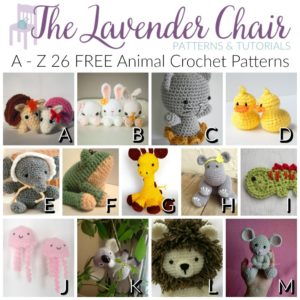 Crochet Pattern Book, A to Z Animal Crochet Patterns Ebook Over 50 Adorable Animal  Patterns 
