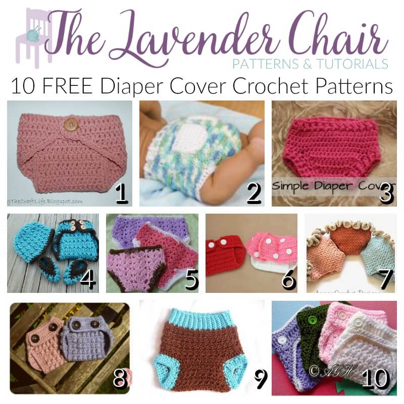 EASY DIAPER COVER [CROCHET FREE PATTERNS] #crochet #freecrochetpattern ...