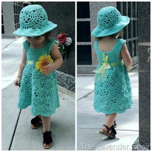 Read more about the article Lacy Shells Dress Crochet Pattern