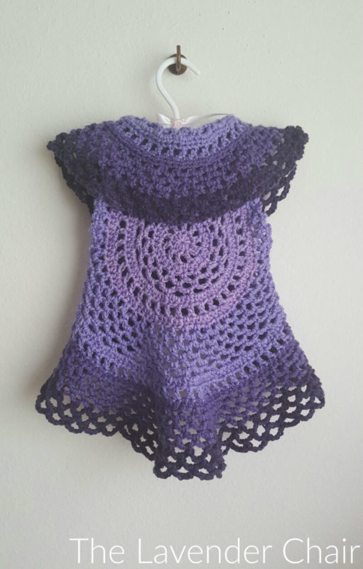 Ring Around the Rosie Vest Crochet Pattern - The Lavender Chair