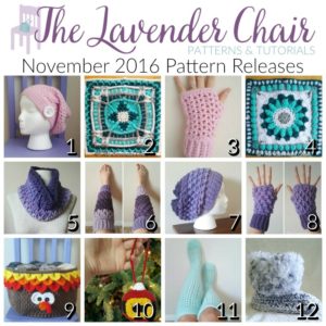 Read more about the article November 2016 Crochet Pattern Releases