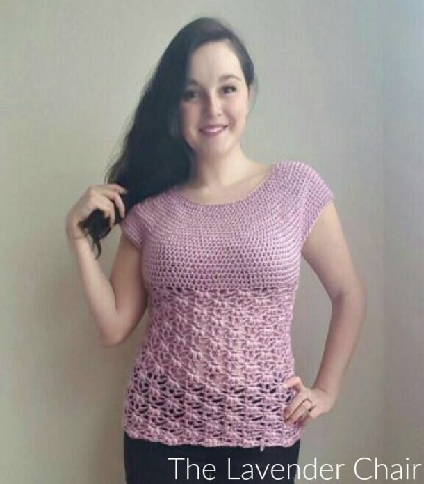 Weeping Willow Top Crochet Pattern - The Lavender Chair