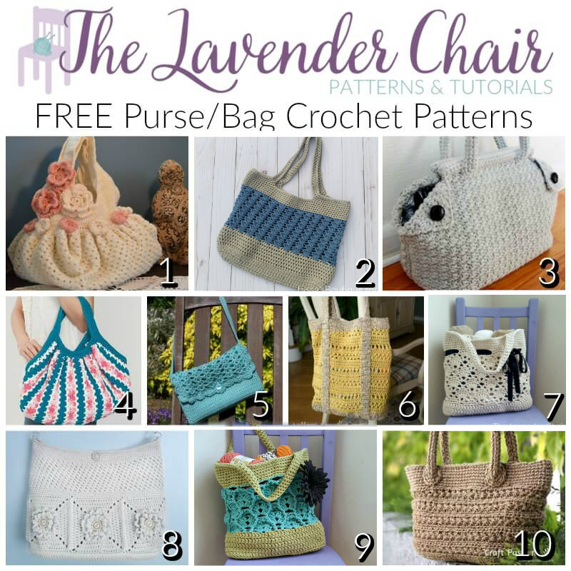 15 Designs for Crochet Purses and Bags To Make at Home!