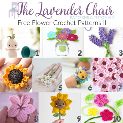 Read more about the article Free Flower Crochet Patterns II