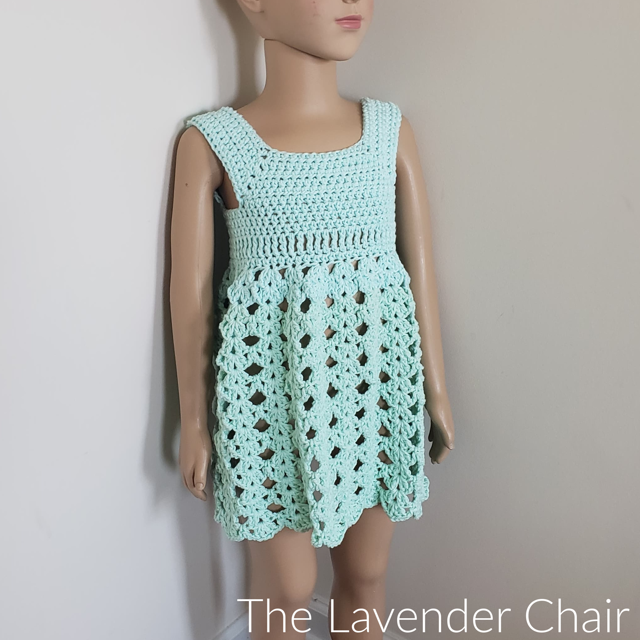 The Elle Coverall Dress Crochet Pattern