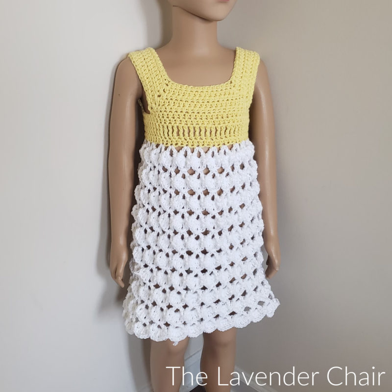 Sensu Fan Dress - Free Crochet Pattern - The Lavender Chair