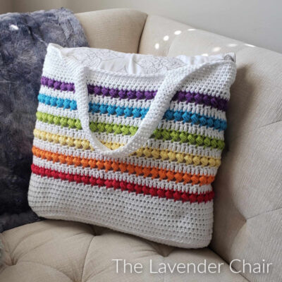 Read more about the article Pearl Clouds Rainbow Market Tote Crochet Pattern
